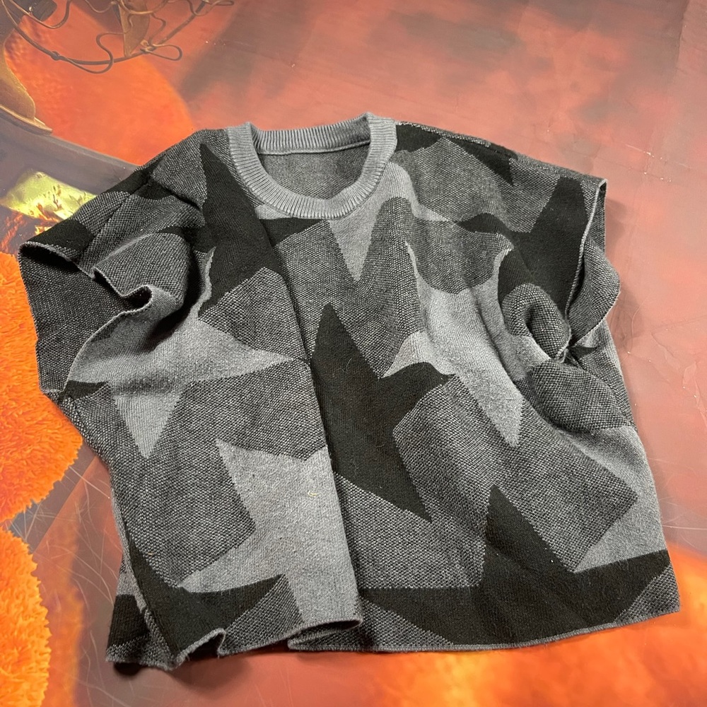 Kid’s cute poncho-style vest too